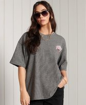 Superdry Dames tshirt Oversized Workwear T-shirt met grafische prints