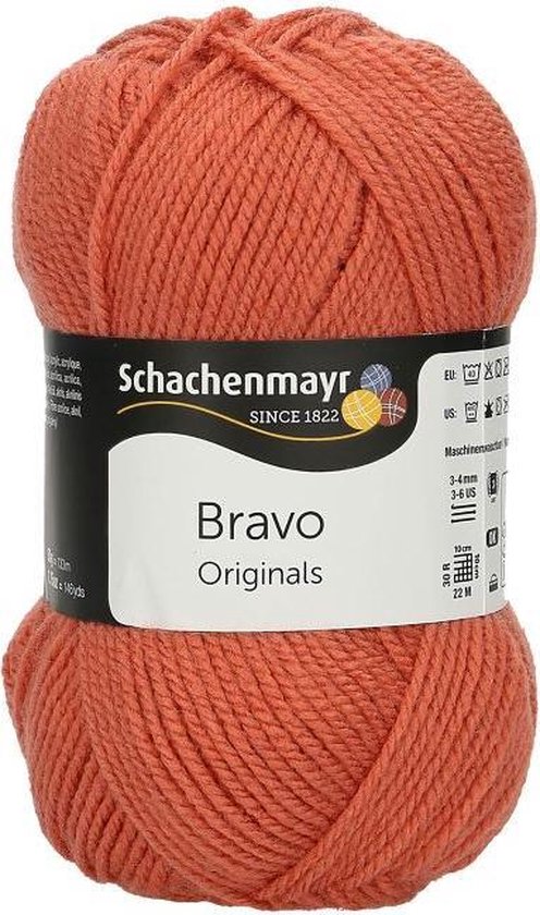 Bravo Wol - 50 gram - Oranje