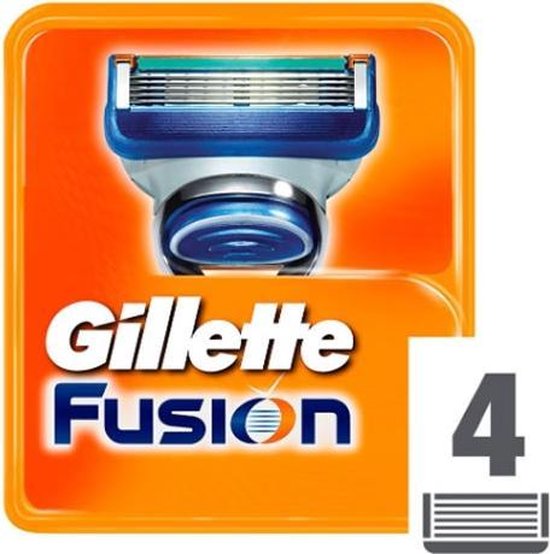 Gillette Fusion interchangeable razor blades 4 piecesML