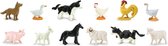 Safari Speelset Alpendieren Junior 4-7,5 Cm 48 Stuks