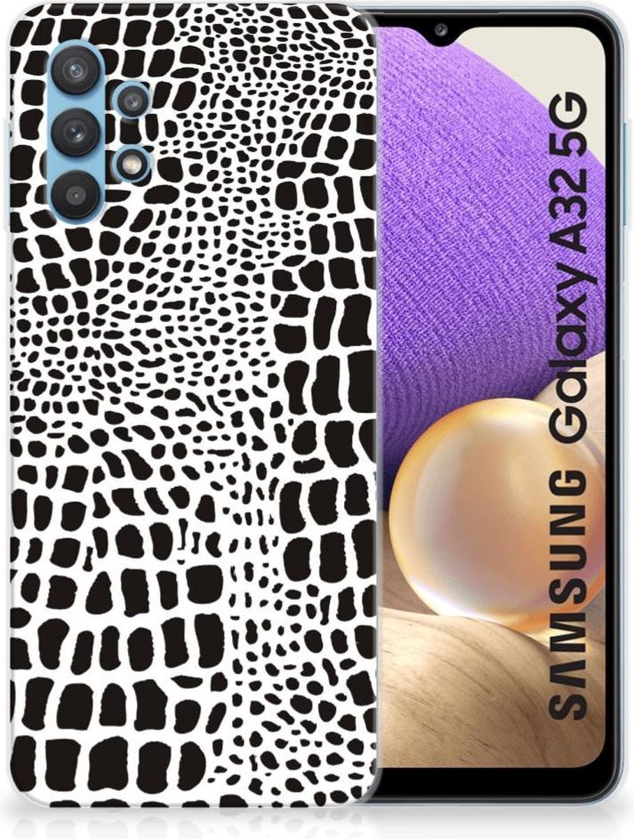 Samsung Galaxy A32 5G TPU Hoesje Slangenprint