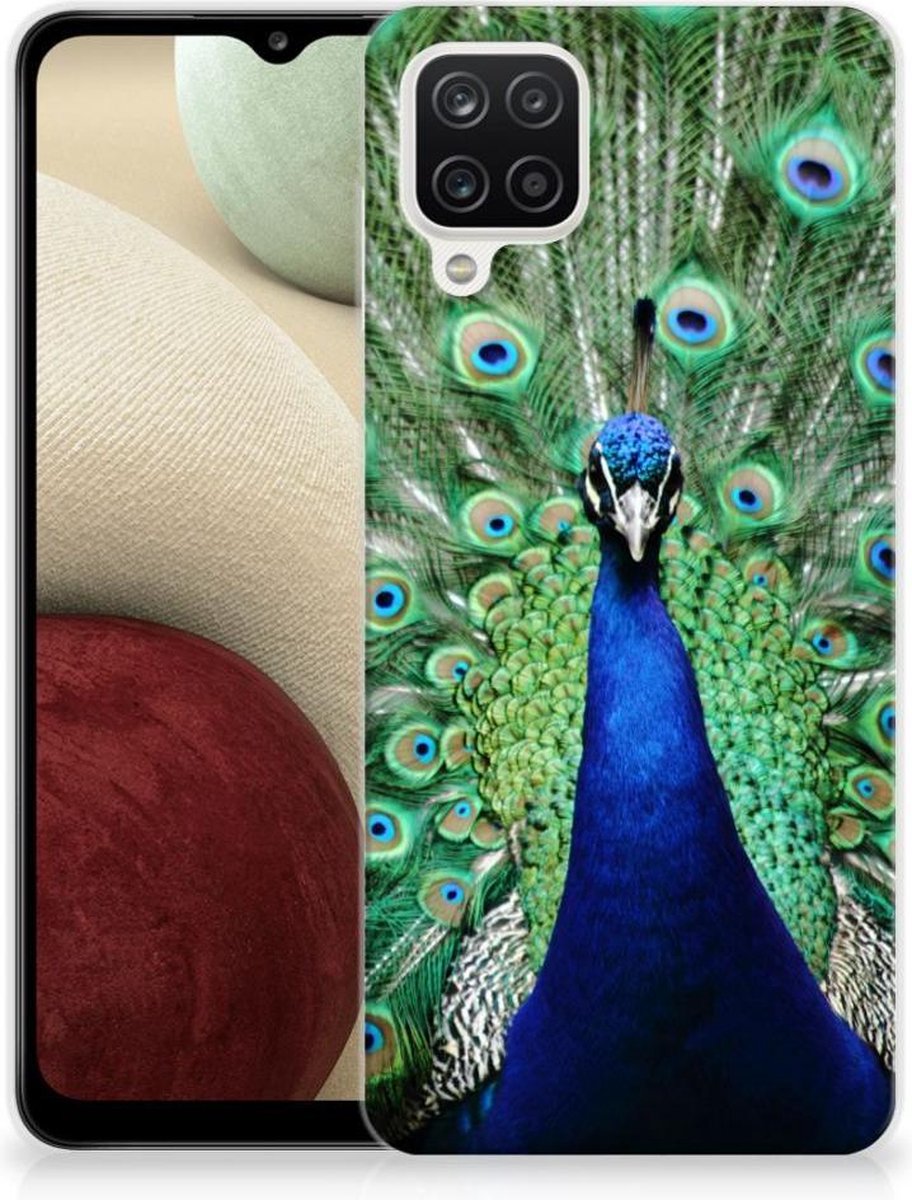 Samsung Galaxy A12 TPU Hoesje Pauw