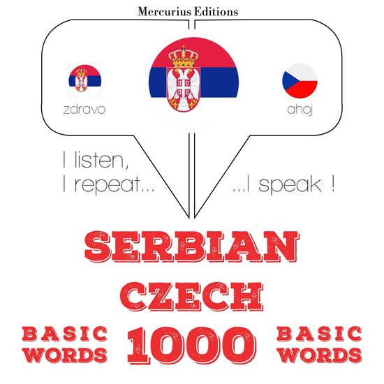 1000 битне речи Цзецх - cover