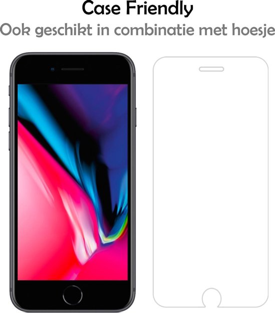 Protecteur d'écran iPhone SE 2020 - iPhone SE 2020 Protecteur d'écran Protect Glas - iPhone SE 2020 Protecteur d'écran Glas Extra Strong - 3 Pièces