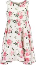 Blue Seven - jurk - mouwloos - gebloemd - rose - Maat 122