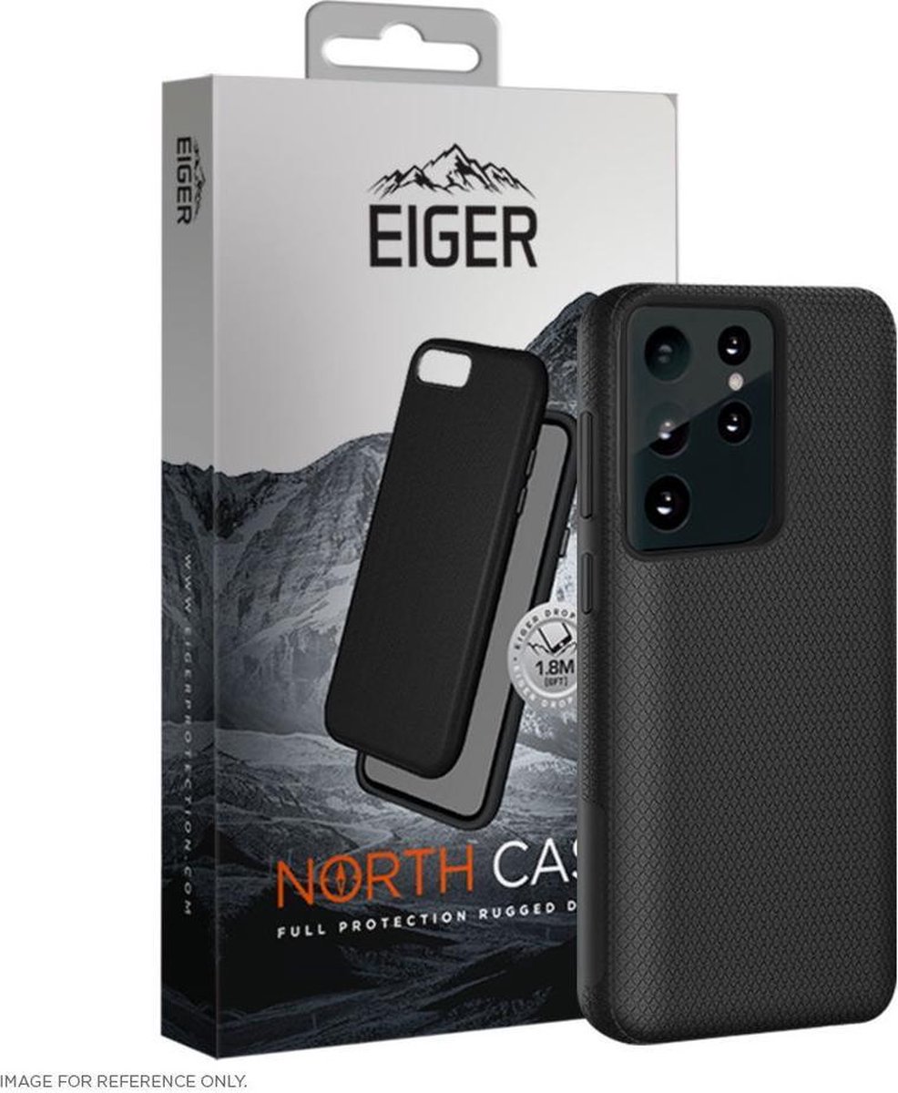 Eiger North Series Samsung Galaxy S21 Ultra Hoesje Zwart