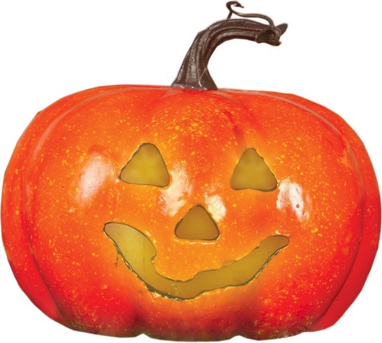Reizende handelaar Graan uitspraak Halloween Pompoen met Licht 11cm | bol.com