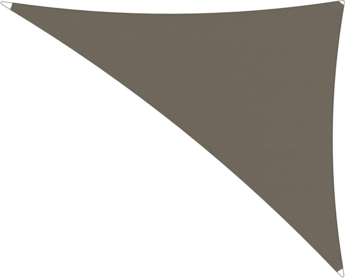 Umbrosa Ingenua schaduwdoek driehoek 4x4x4 m solidum taupe
