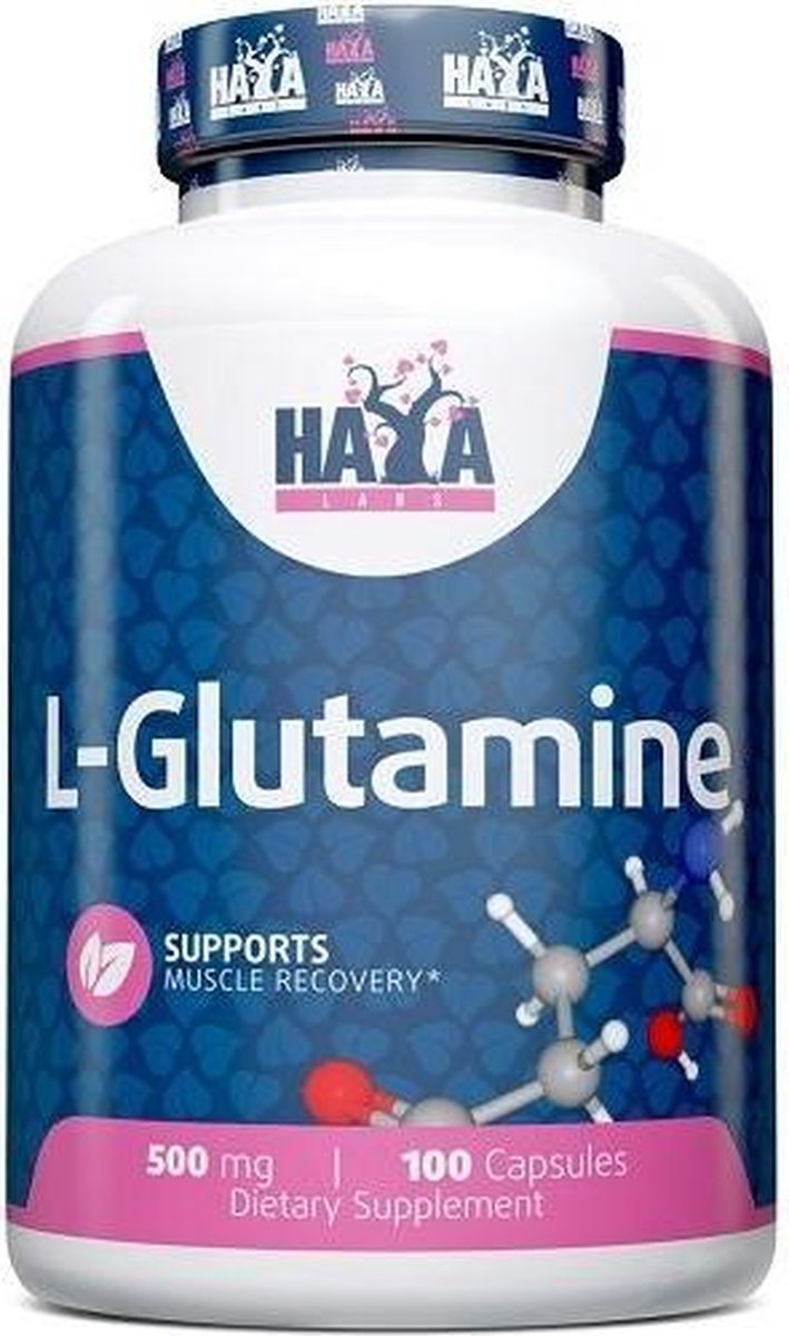 Goedkoopste L-Glutamine Haya Labs 100caps