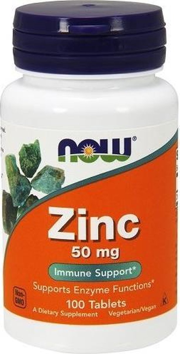Zinc Gluconate 50mg-100 tabletten - 100 tabletten