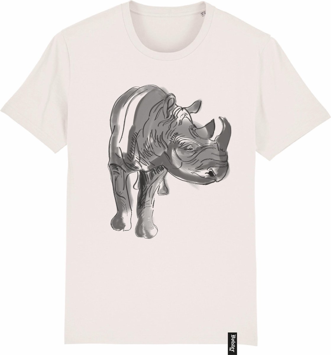 T-shirt | Bolster#0030 - Neushoorn| Maat: S