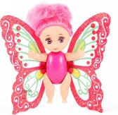 Toi-toys Baby Fee Met Beweegbare Vleugels Roze