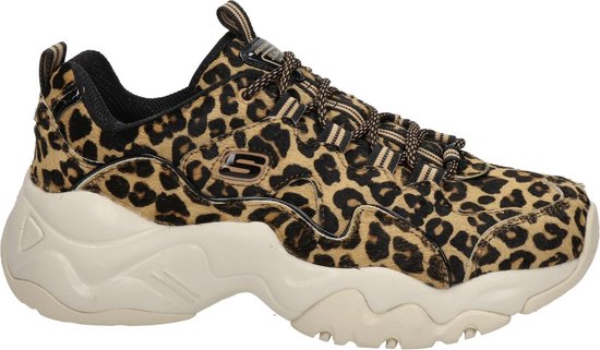 Skechers D'Lites 3.0 Jungle Fashion sneakers luipaard - Maat 38 | bol.com