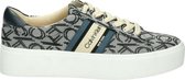 Calvin Klein Jinjer dames platformsneaker - Blauw multi - Maat 36