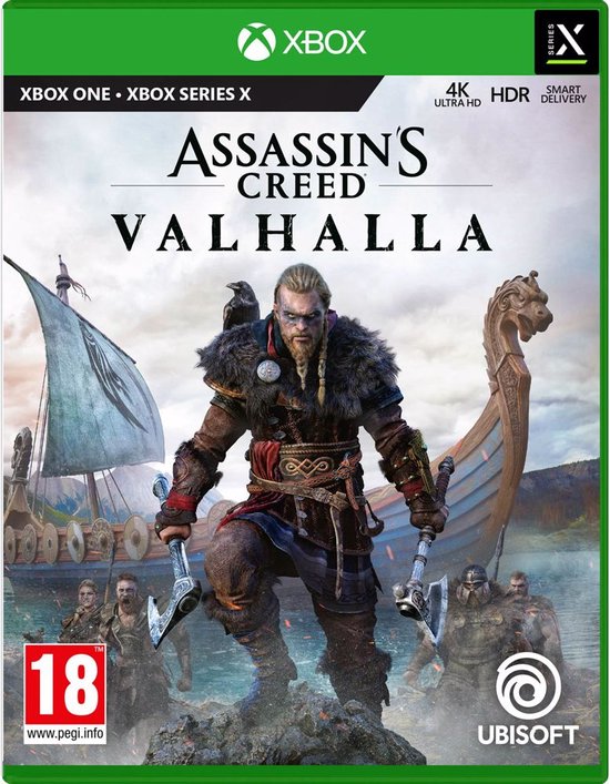 Cover van de game ASSASSINS CREED VALHALLA BEN XBOX X