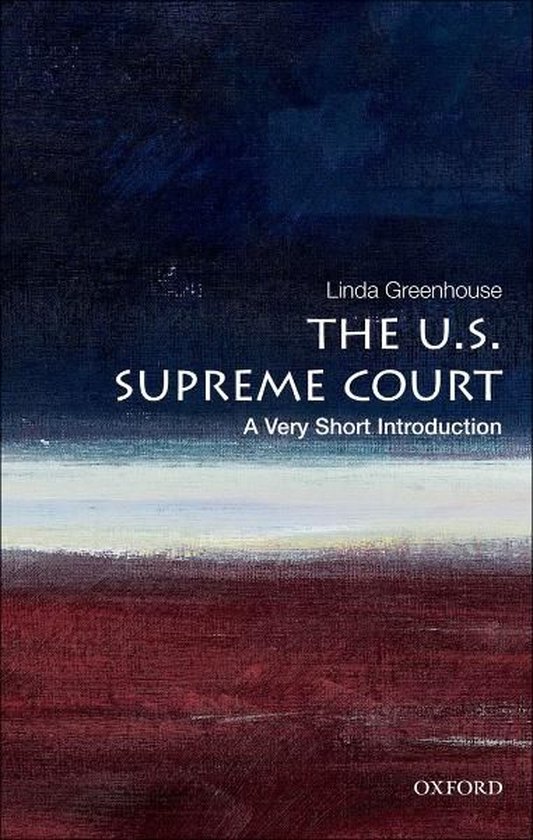 Very Short Introductions - The U.S. Supreme Court - cover