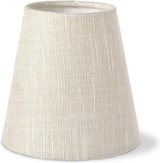 Home sweet home klemkap Linnen 11 cm - crème