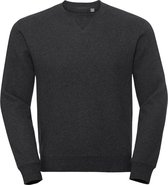 Russell Heren Authentieke Melange Sweatshirt (Houtskoolmelange)