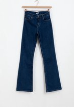 Sissy-Boy - Baltimore dark blue high waist bootcut jeans