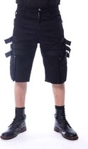 Heartless Korte broek -Taille, 38 inch- INVASION Zwart