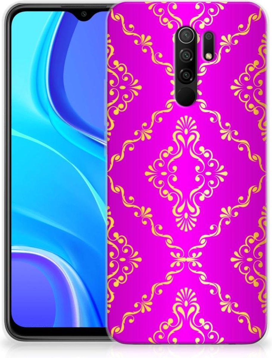 Siliconen Hoesje Xiaomi Redmi 9 Barok Roze