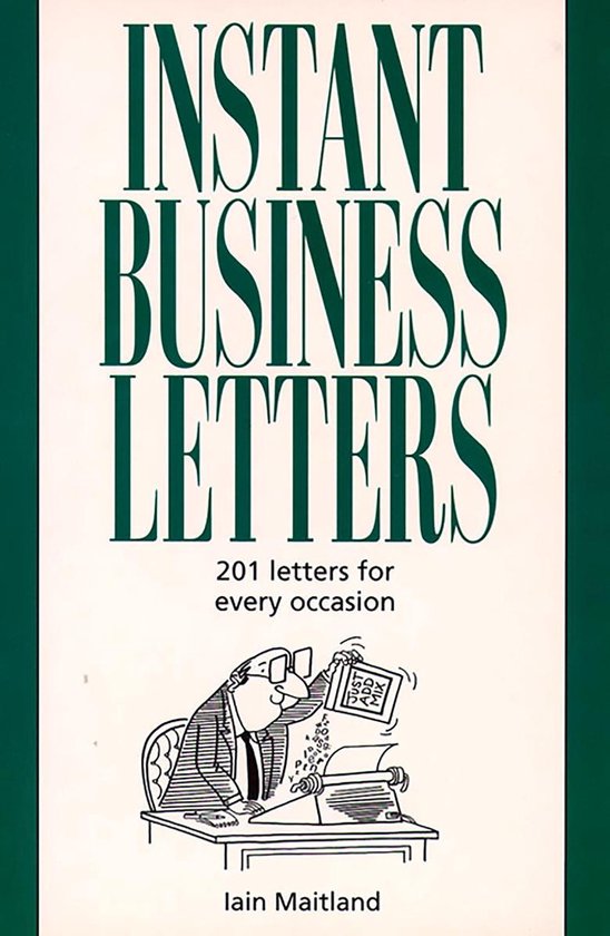 Instant Business Letters - cover