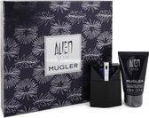 Alien Man by Thierry Mugler   - Gift Set - 50 ml Eau De Toilette Spray Refillable 50 ml Hair & Body Shampoo