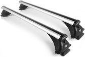 Farad Dakdragers - Hyundai Trajet 2001 t/m 2008 - Open Dakrail - 100kg Laadvermogen - Aluminium - Luxset