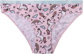 Good Mood Dames Slip - Regenboog Unicorn - L