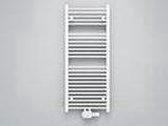 700X1400MM WIT HANDDOEKRADIATOR LUNA Middenaansluiting
