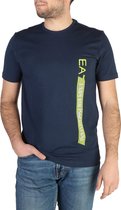 Emporio Armani EA7 T-Shirt - Blauw - Maat S