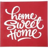 Screen stencil, vel 20x22 cm, , home sweet home, 1vel