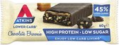 Atkins Advantage Chocolade Brownie - 60 gram -  Maaltijdreep