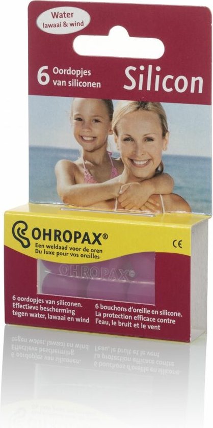 Ohropax - Siliconen Oordoppen - 3 paar