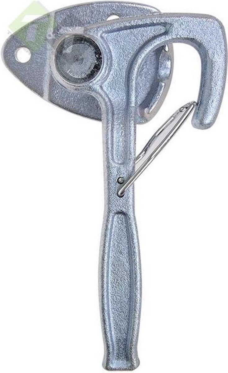 Klephaak links met veer nr 1, 195mm lengte