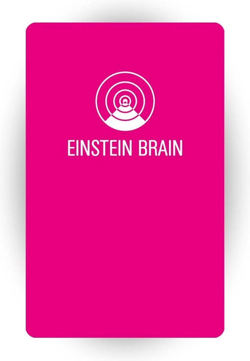 Einstein Brain 5G EMF Anti Straling Bescherming Kaart FUCHSIA - Maat No size