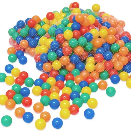 9000 Baby ballenbak ballen - 7cm ballenbad speelballen voor kinderen vanaf 0 jaar - LittleTom