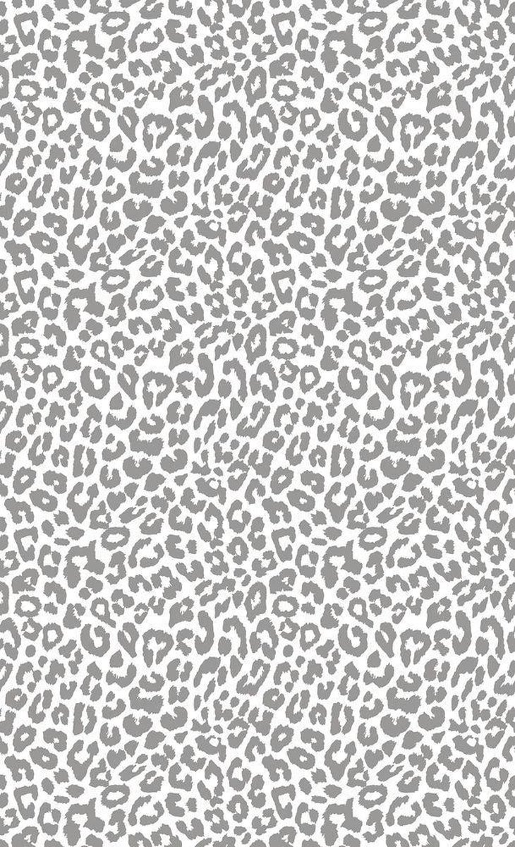 Duni Tafellaken Spots 138 X 220 Cm Papier Wit/grijs