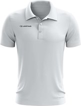 Jartazi Polo Bari Heren Polyester Wit Maat L