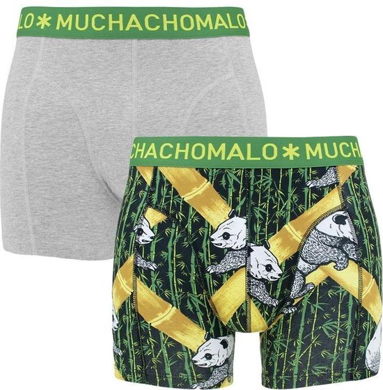 Muchachomalo - Heren Onderbroeken 2-Pack Panda - Multi - Maat XXL | bol.com