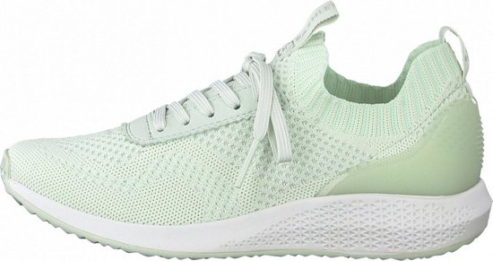 Tamaris Fashletics sneakers groen - Maat 36 | bol.com