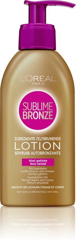 L'Oréal Paris Sublime Bronze Zelfbruinende Lotion - 150 ml | bol