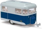 Busch - Nagetusch Wohnwagen Blau (Ba51702) - modelbouwsets, hobbybouwspeelgoed voor kinderen, modelverf en accessoires