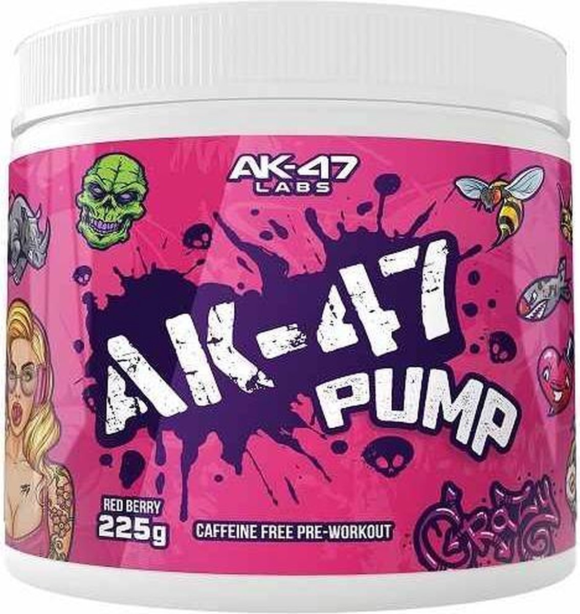 Goedkoopste AK-47 Pump 225gr Red Berry