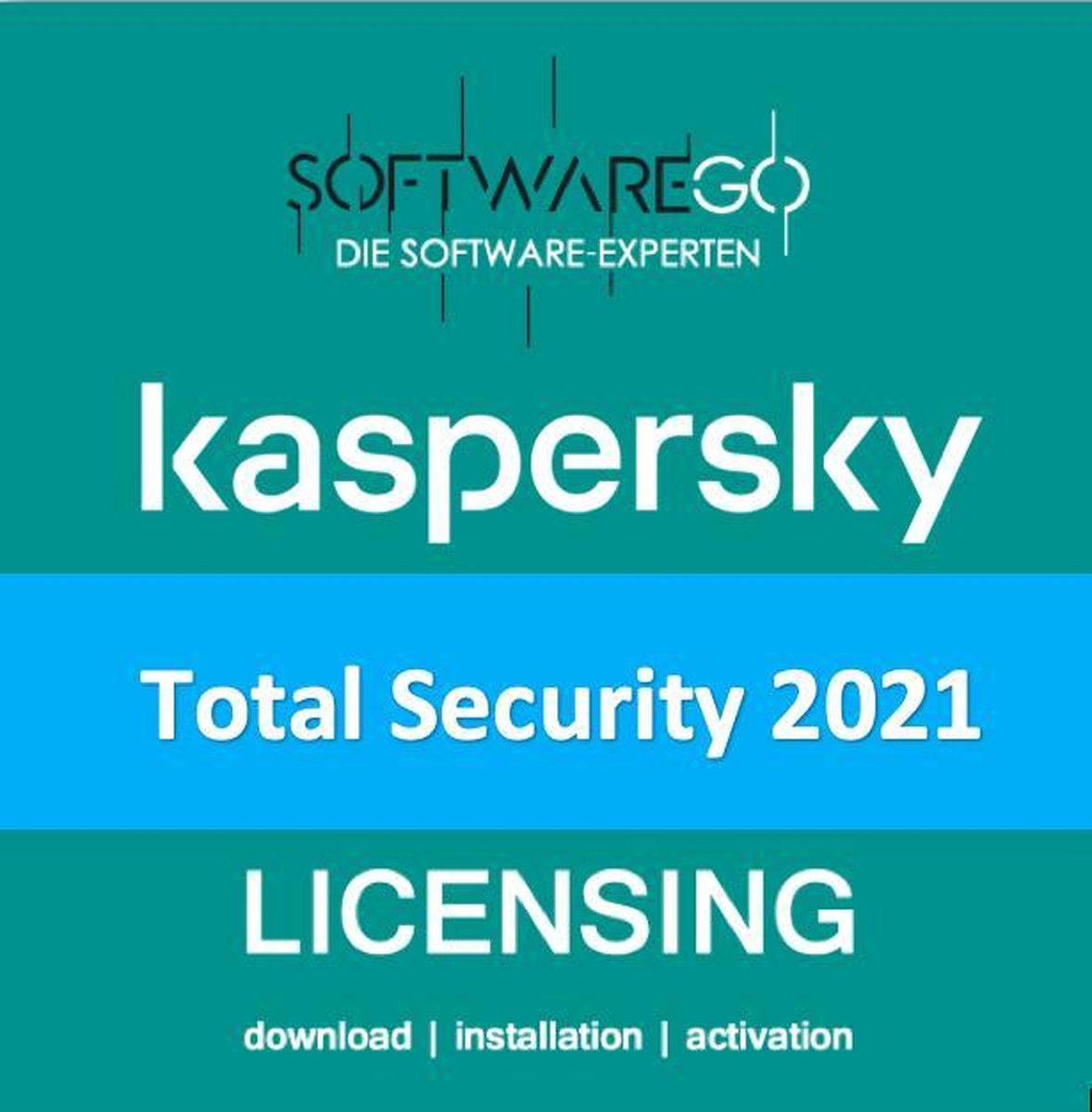 Kaspersky Total Security 2021 1 Inrichting 1 jaar Full