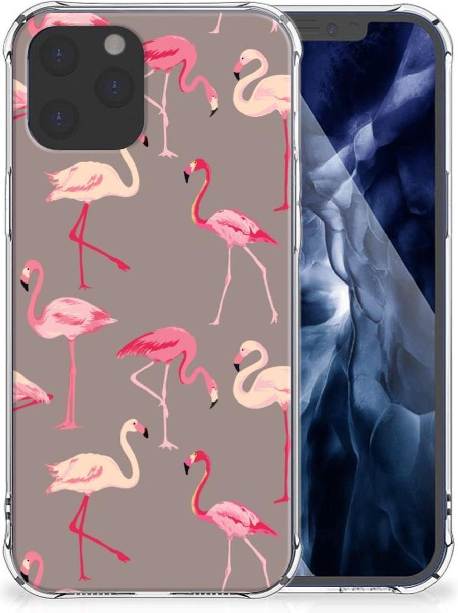 iPhone 12 Pro Max Case Anti-shock Flamingo
