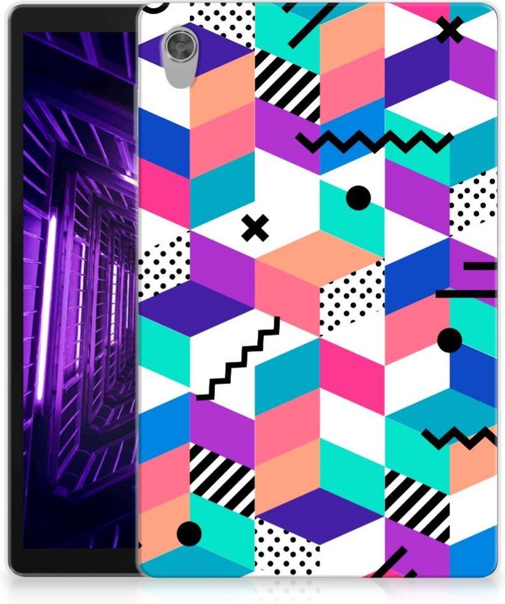 Lenovo Tab M10 HD (2de generatie) Back Cover Blokken Kleurrijk