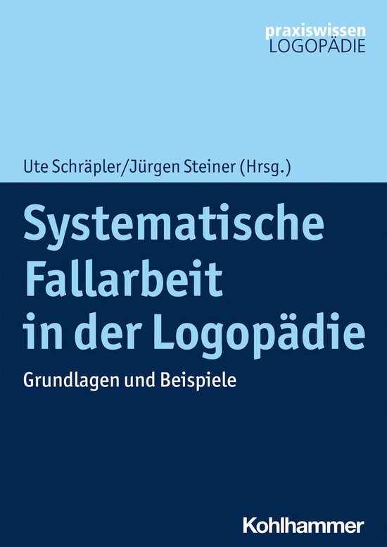 Systematische Fallarbeit in der Logopädie - cover