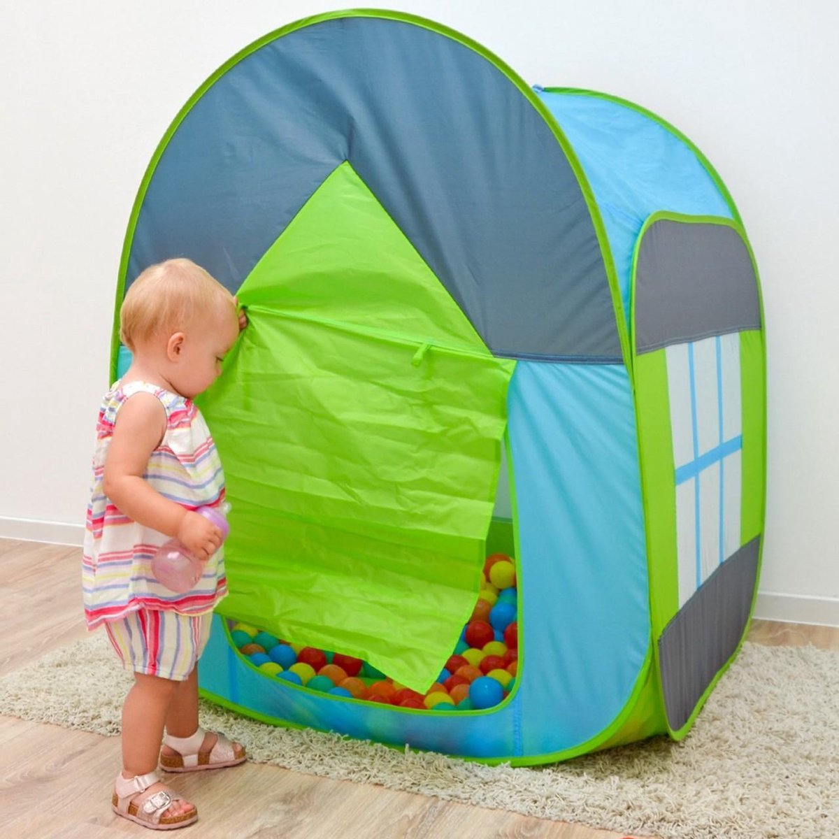 LittleTom 50 Baby ballenbak ballen - 5.5cm ballenbad speelballen voor kinderen vanaf 0 jaar