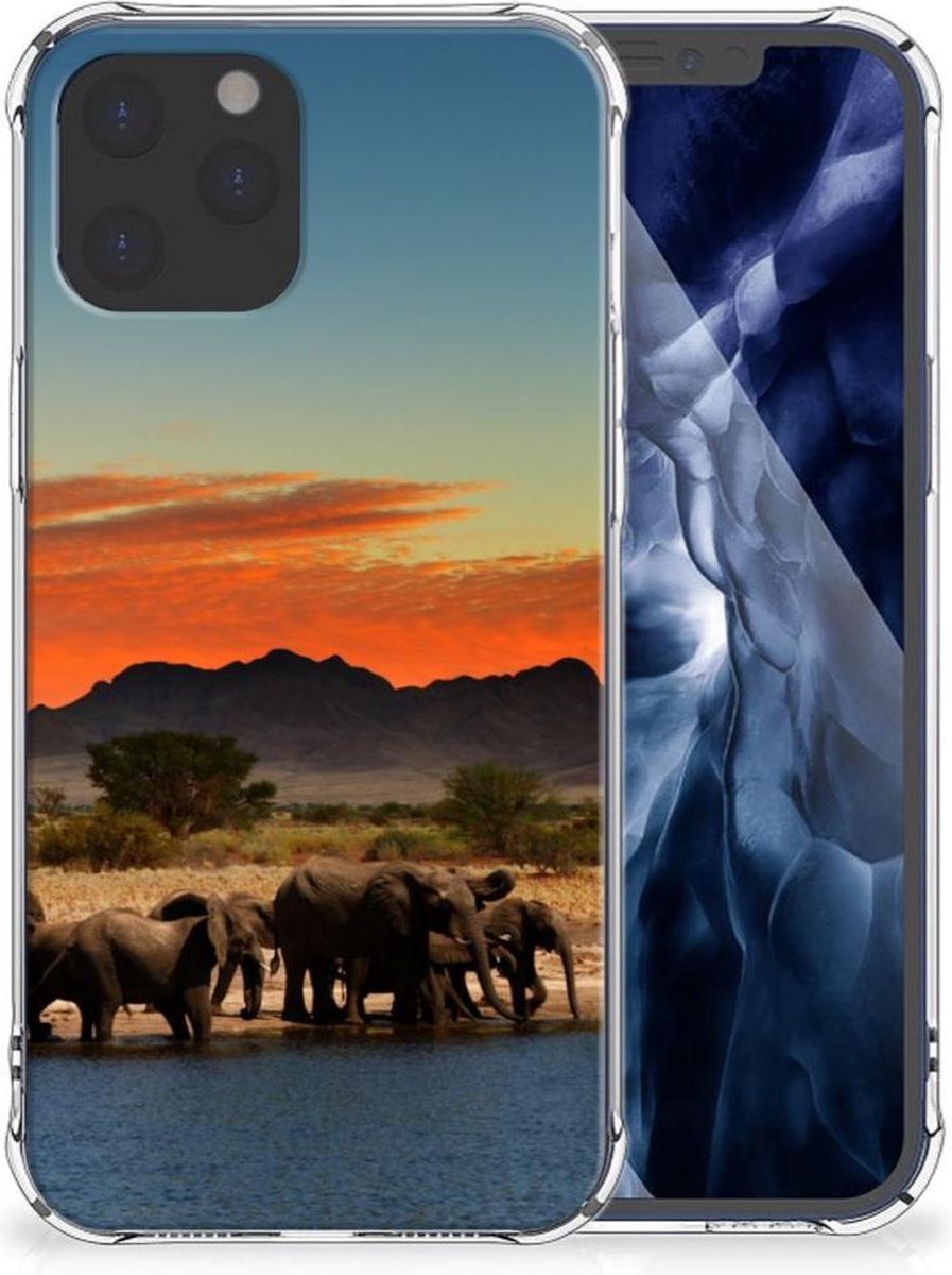 iPhone 12 Pro Max Case Anti-shock Olifanten
